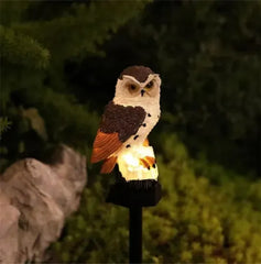 š„Hot Saleš„Waterproof Solar Owl Light ā LED Pathway Light for Lawn, Garden & Outdoor Decor