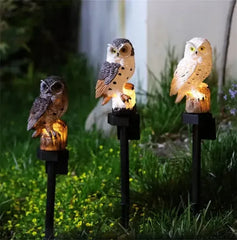 š„Hot Saleš„Waterproof Solar Owl Light ā LED Pathway Light for Lawn, Garden & Outdoor Decor