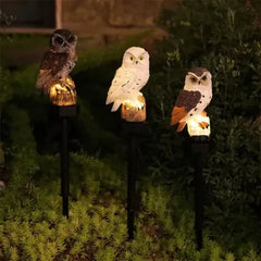 š„Hot Saleš„Waterproof Solar Owl Light ā LED Pathway Light for Lawn, Garden & Outdoor Decor