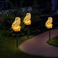 š„Hot Saleš„Waterproof Solar Owl Light ā LED Pathway Light for Lawn, Garden & Outdoor Decor